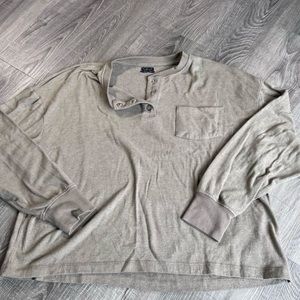 UO Out from Under Henley long sleeve t